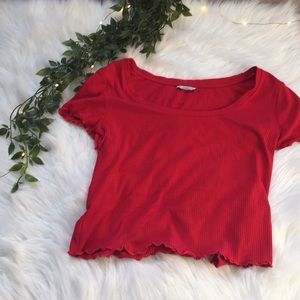 🌸Guess Red Fashion Shirt